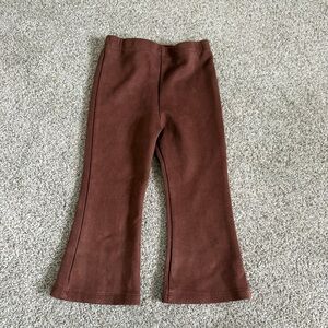 Baby Tahari Flared Pants Brown Size 24 months